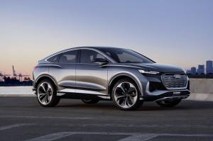 Audi Q4 Sportback e-tron Concept 2020 года 